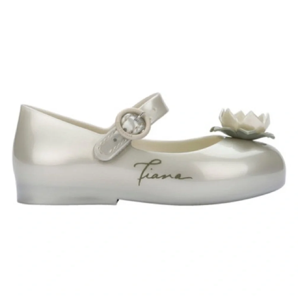 NWT MINI MELISSA Disney | Sweet Love Princess Baby Flats Size 5T